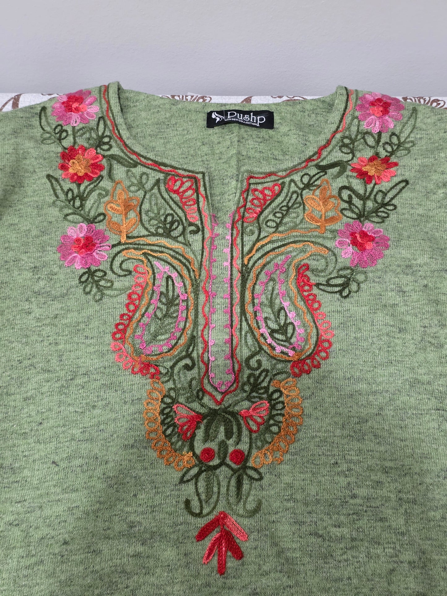 Woolen short kurti