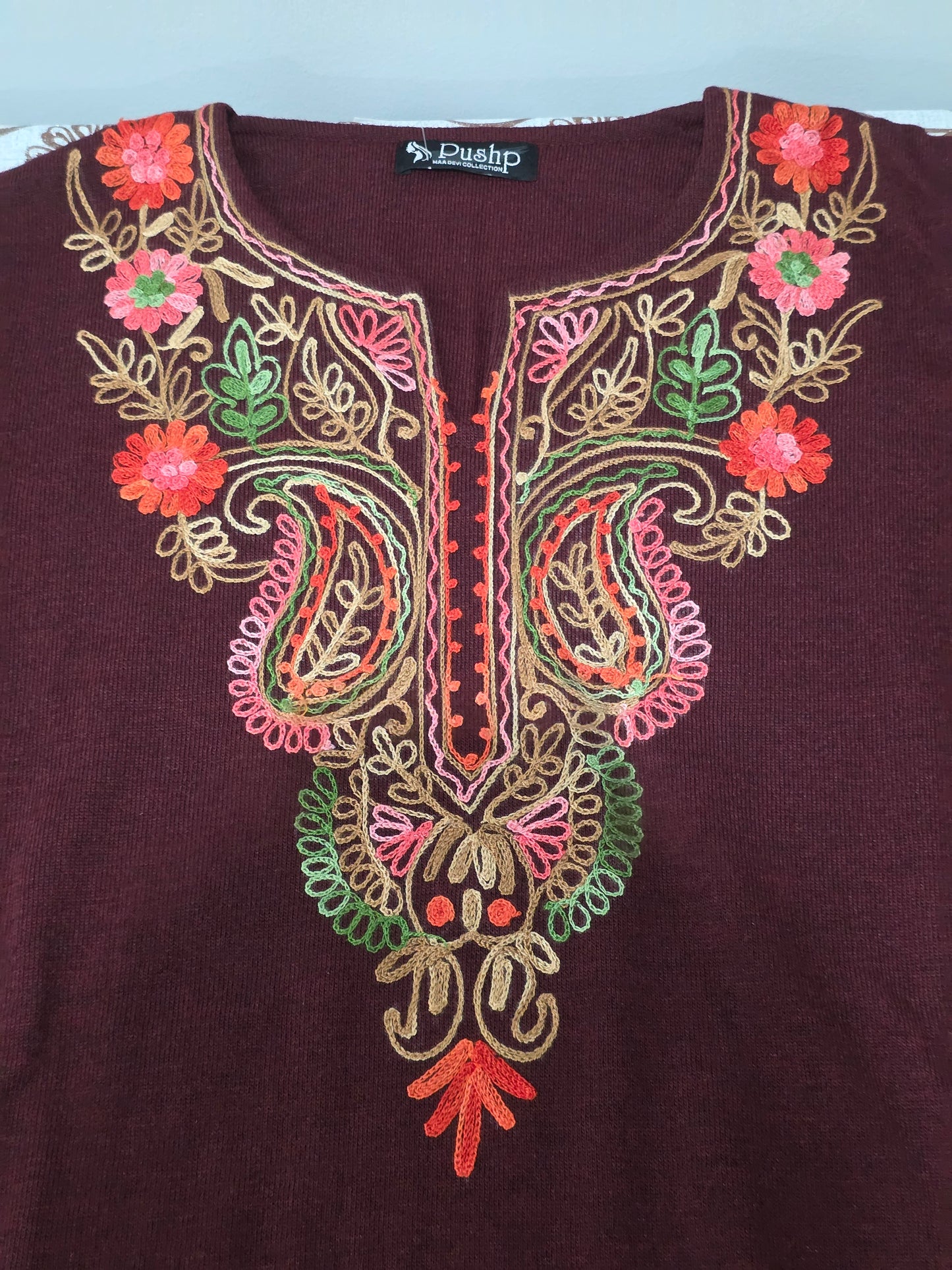 Woolen short kurti