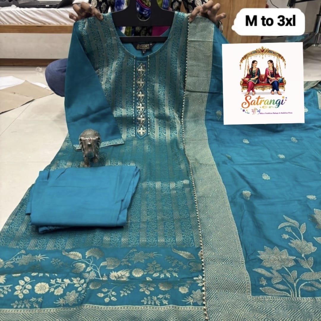Banarasi style suit
