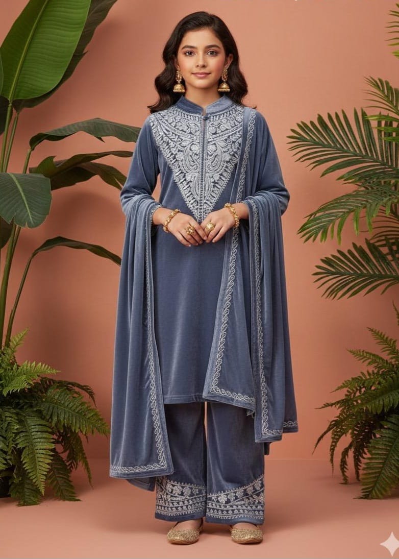 Kids Velvet suit