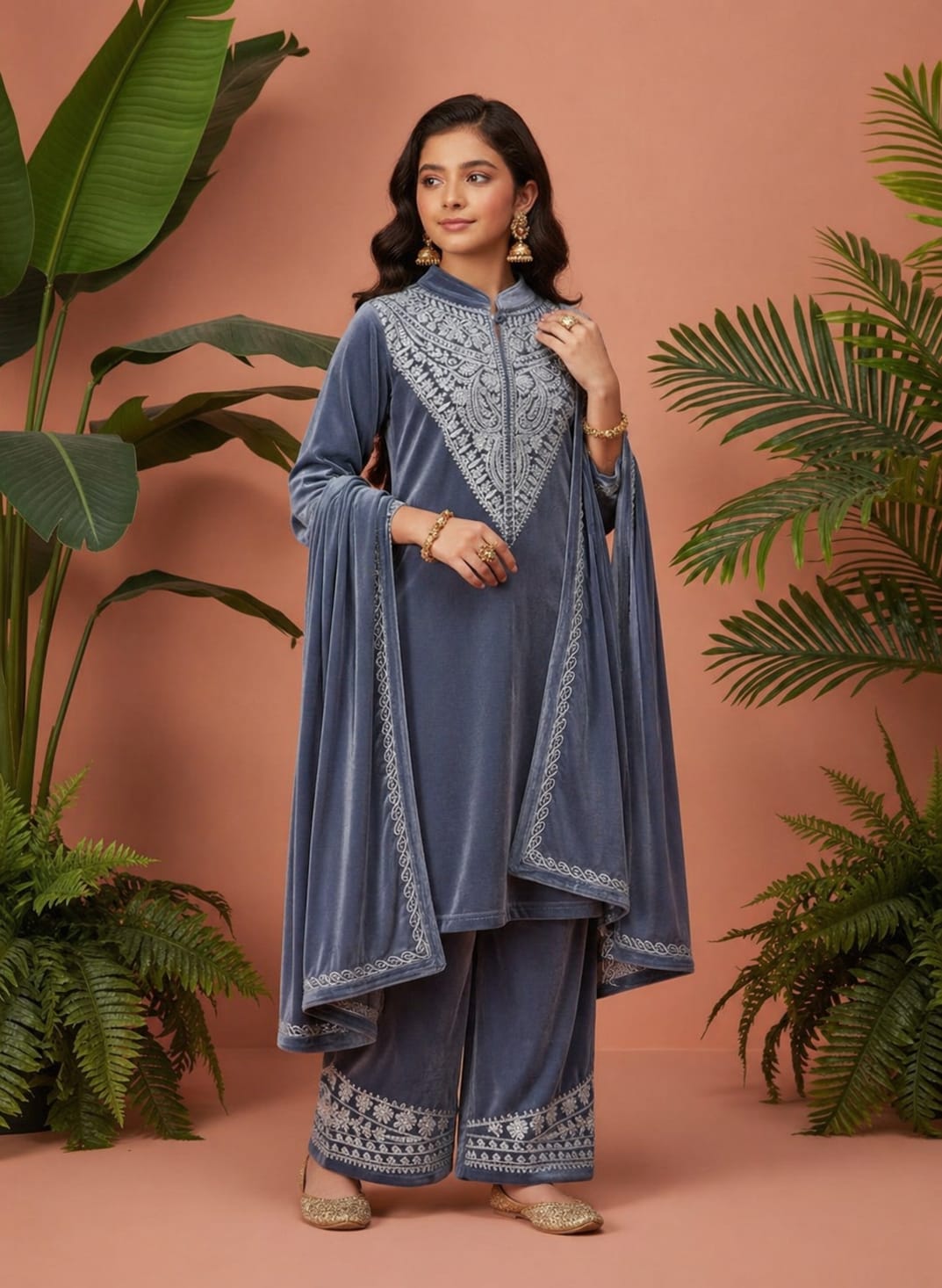 Kids Velvet suit