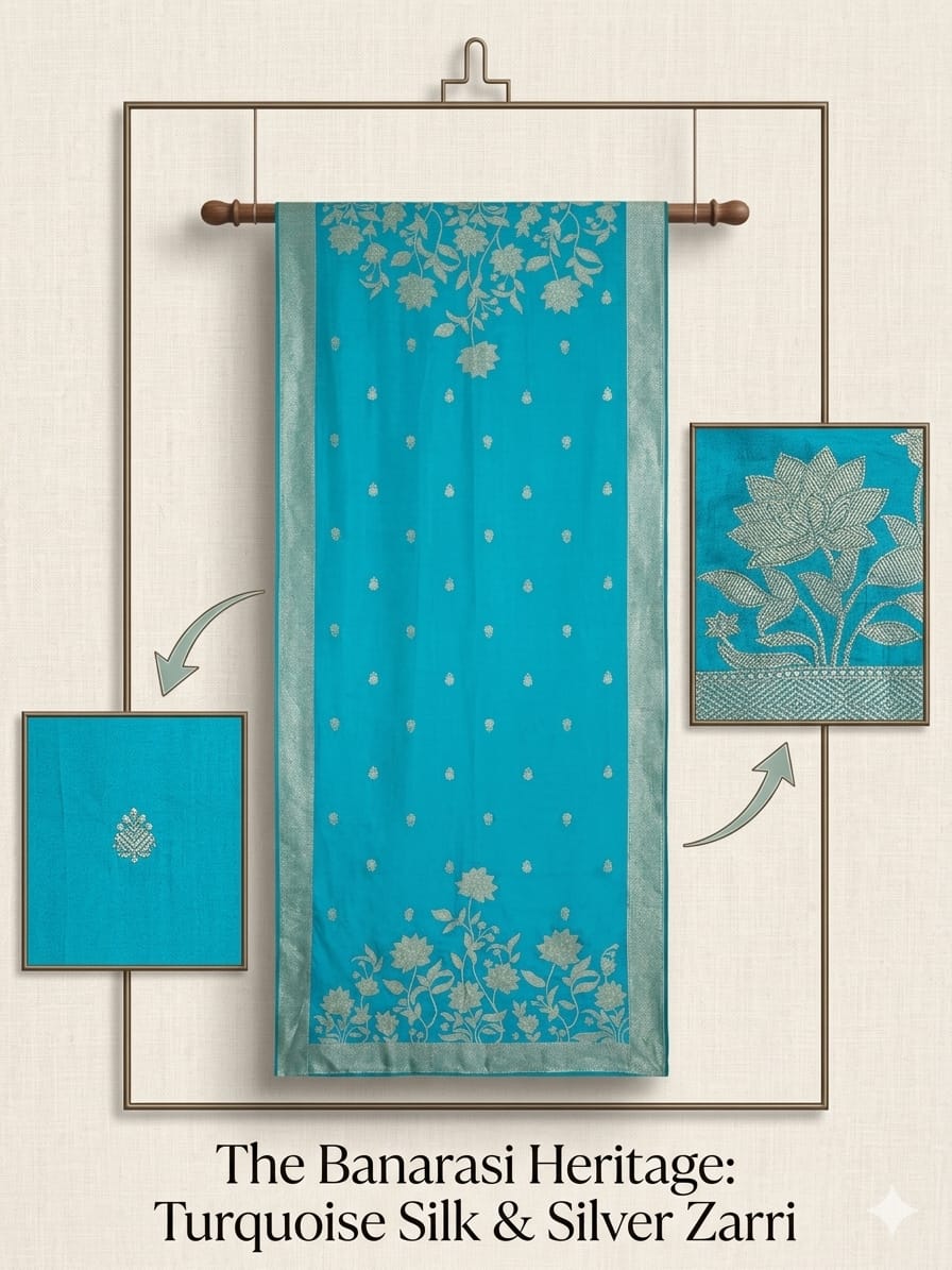 Banarasi style suit