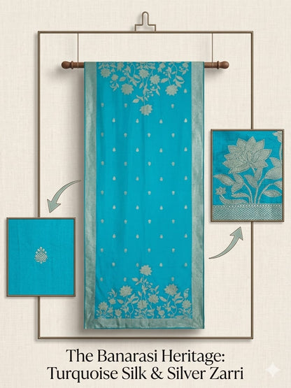Banarasi style suit