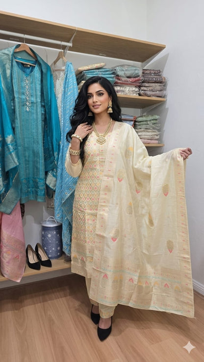 Banarasi style suit