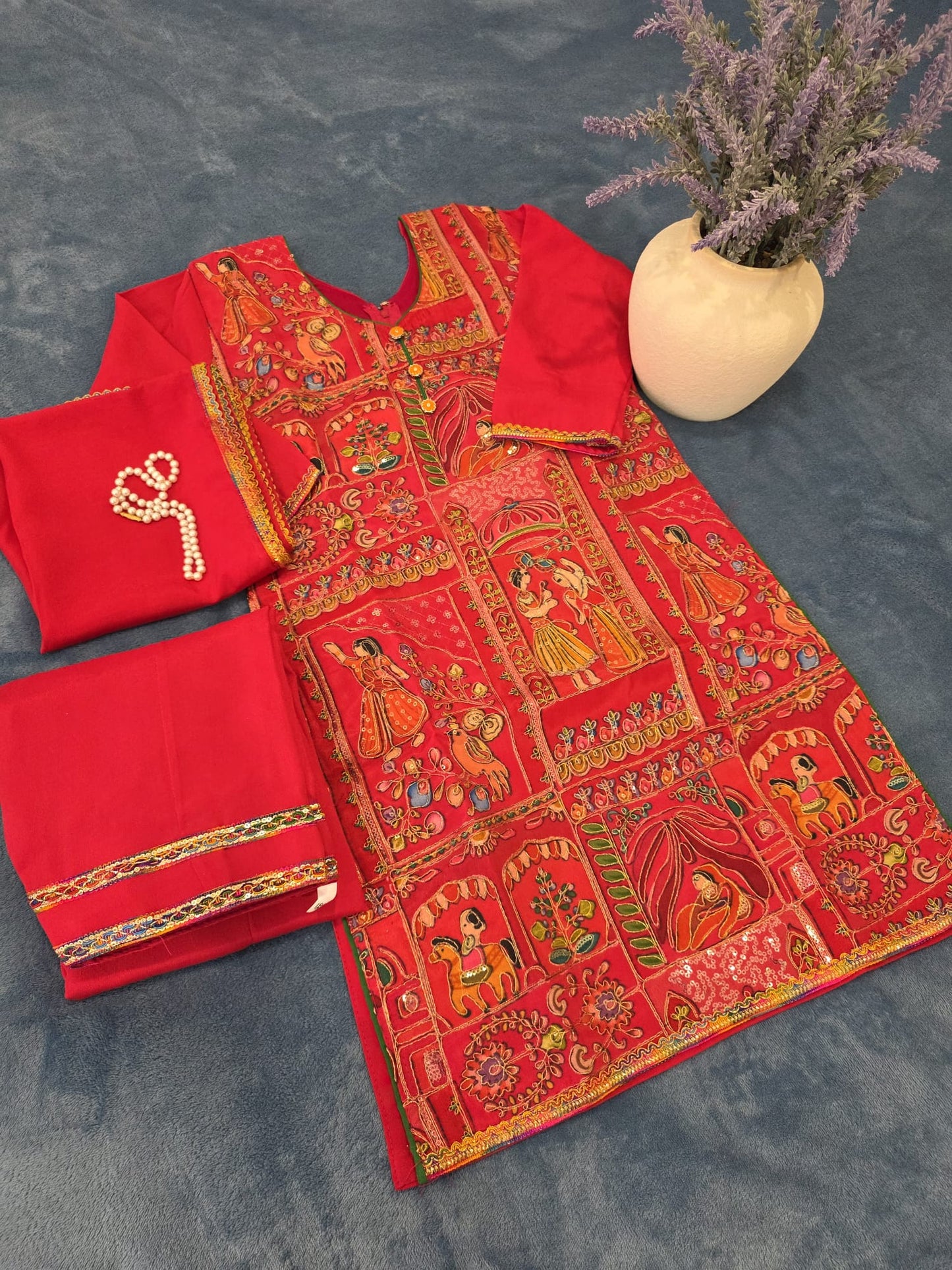 Farshi Salwar Suit Kids