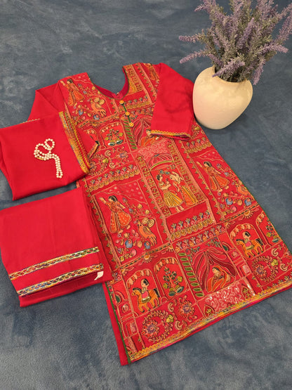 Farshi Salwar Suit Kids