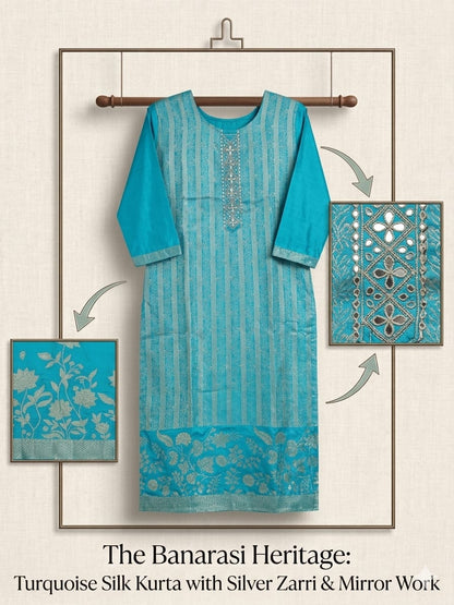 Banarasi style suit