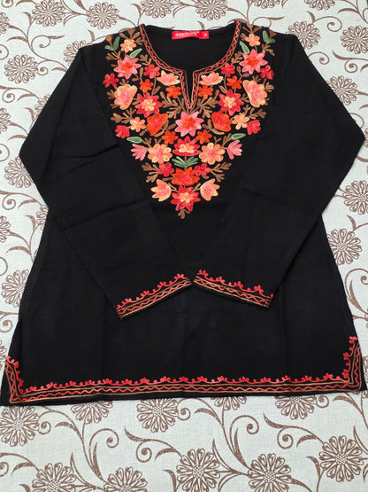 Black Short Kurti