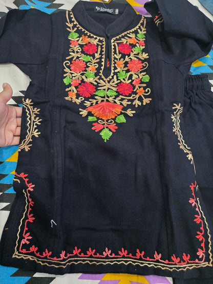 Kids Woolen Pheran set