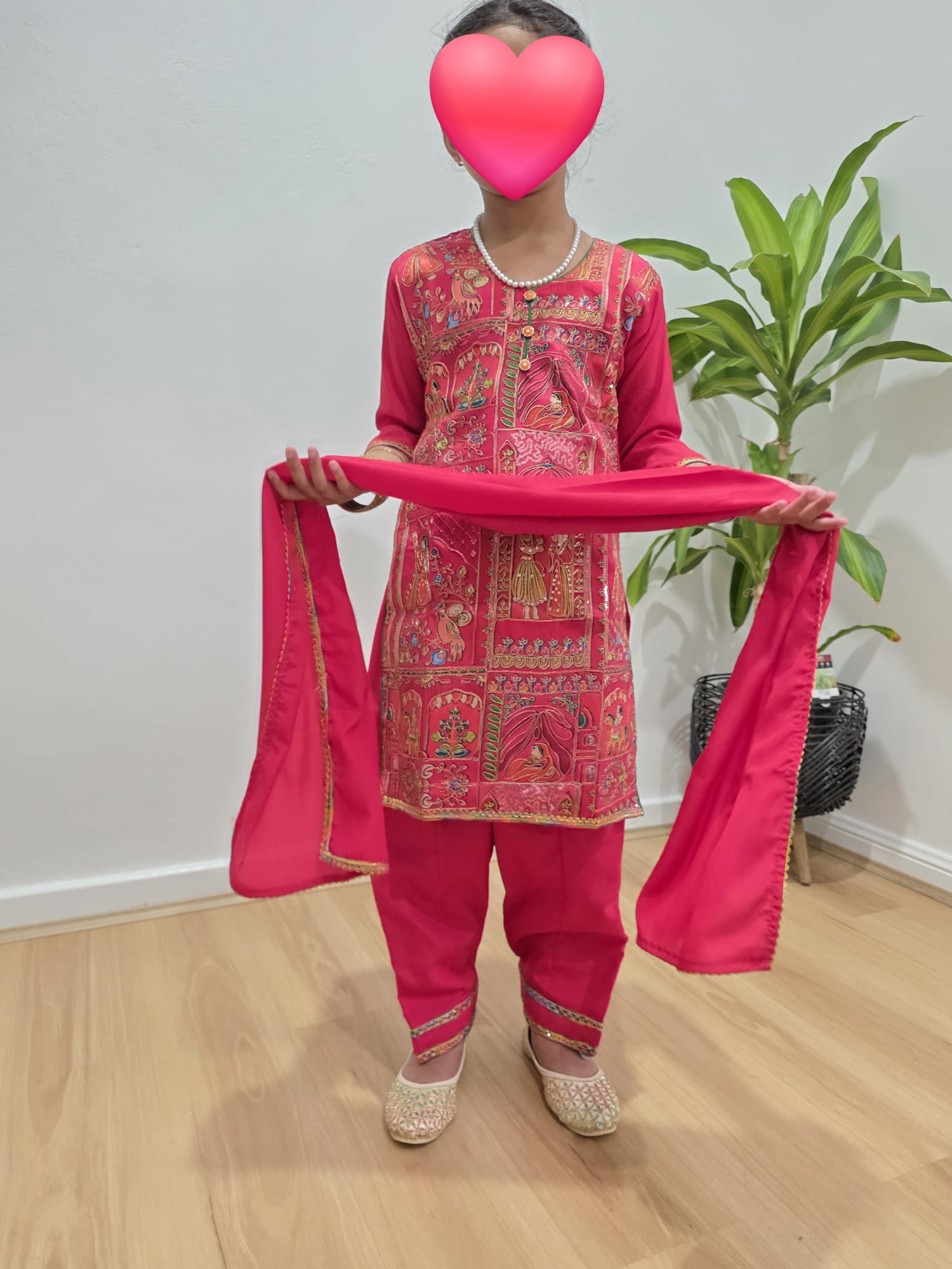 Farshi Salwar Suit Kids