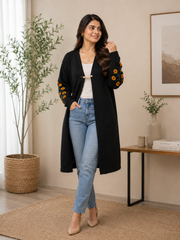 Woolen Shrug Long