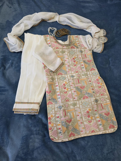 Afghani Salwar Suit